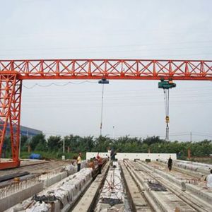 MH型3-10噸電動葫蘆單梁門式起重機(桁架形狀)